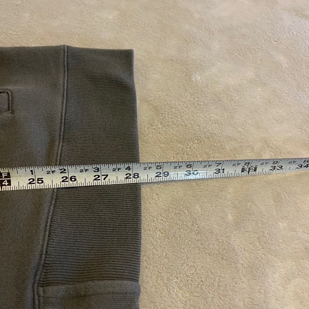 Vintage Mens GAP 1969 Full Zip Sweatshirt Jacket Gray XXL‎ Casual Streetwear Gym - Picture 6 of 8